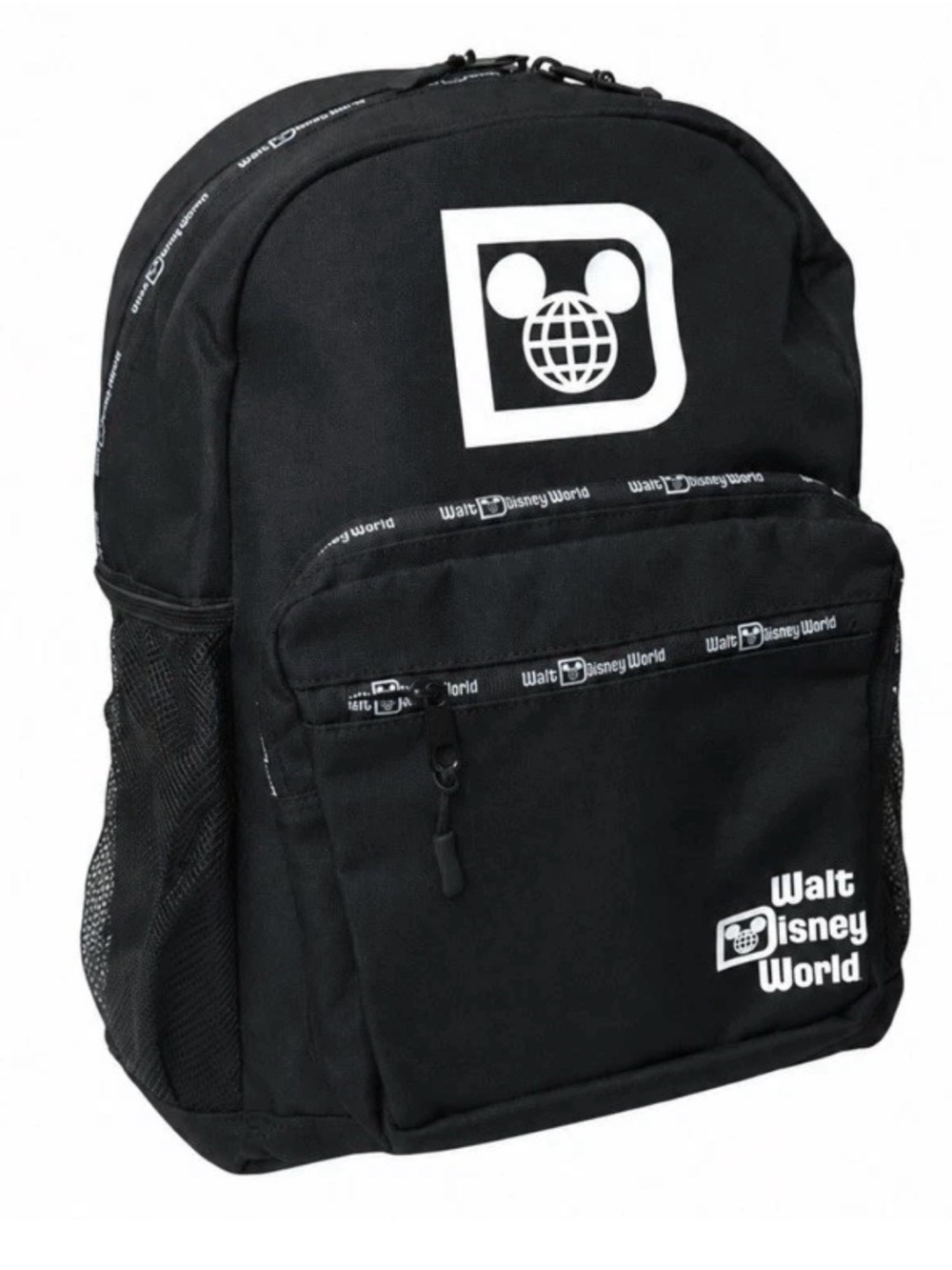 NEW 2026 Disney Mini Backpack Black Walt Disney World Ears Holder TravelBag 13in